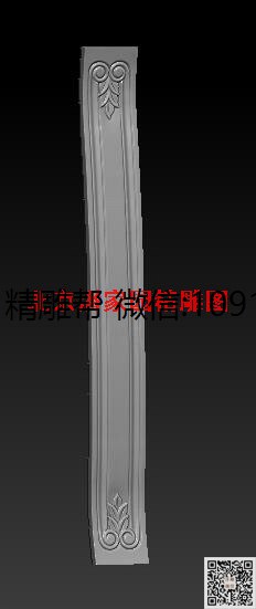展成 第30批9-2_圆雕图立体雕花桌腿3d打印洋花沙发腿圆柱木雕柱腿精雕图浮雕图